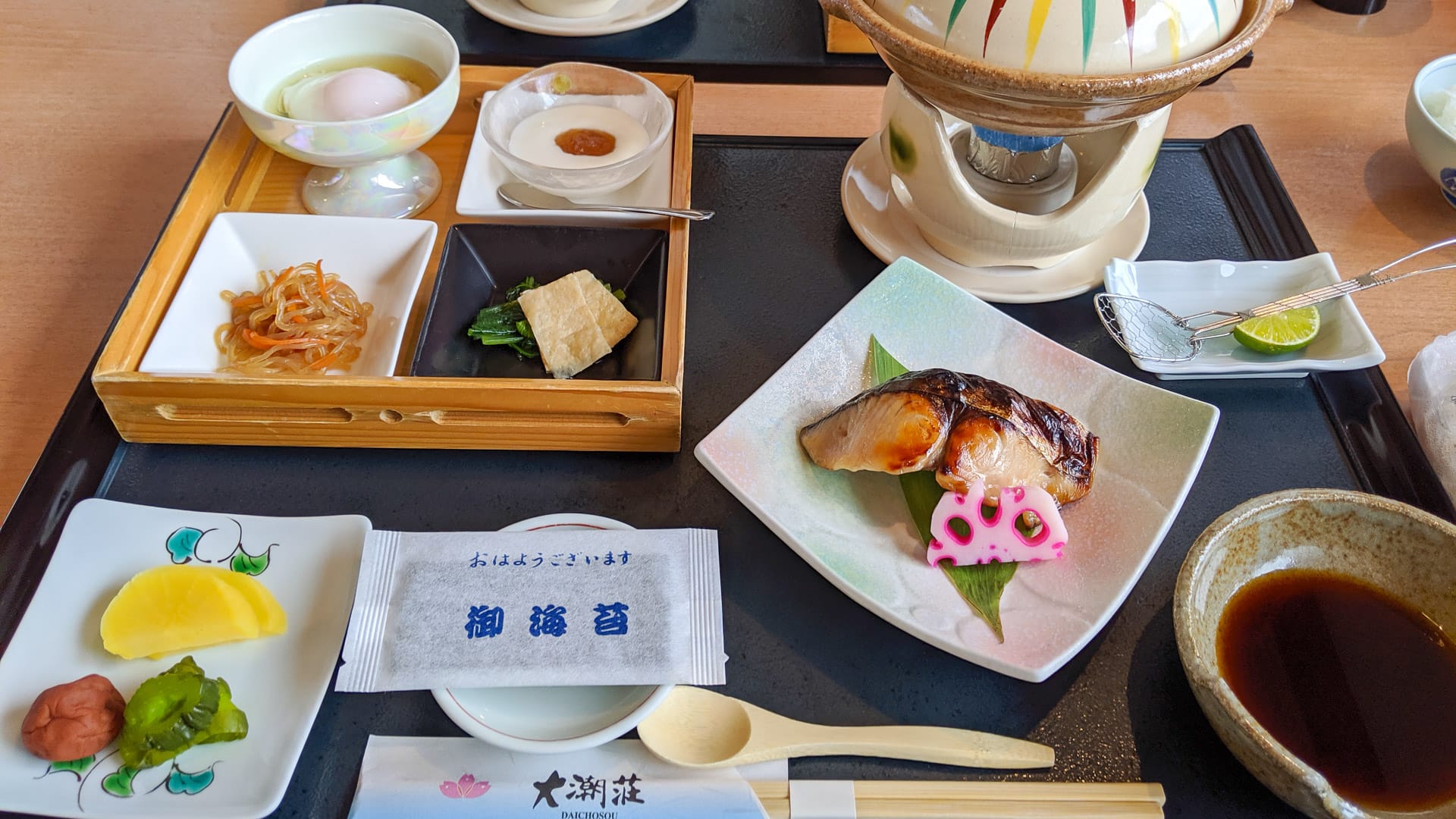 Japanese food on the Shimanami Kaido cycling route tour Japan