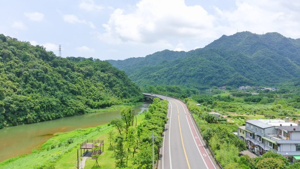 Taiwan's route 1 in the north of the island