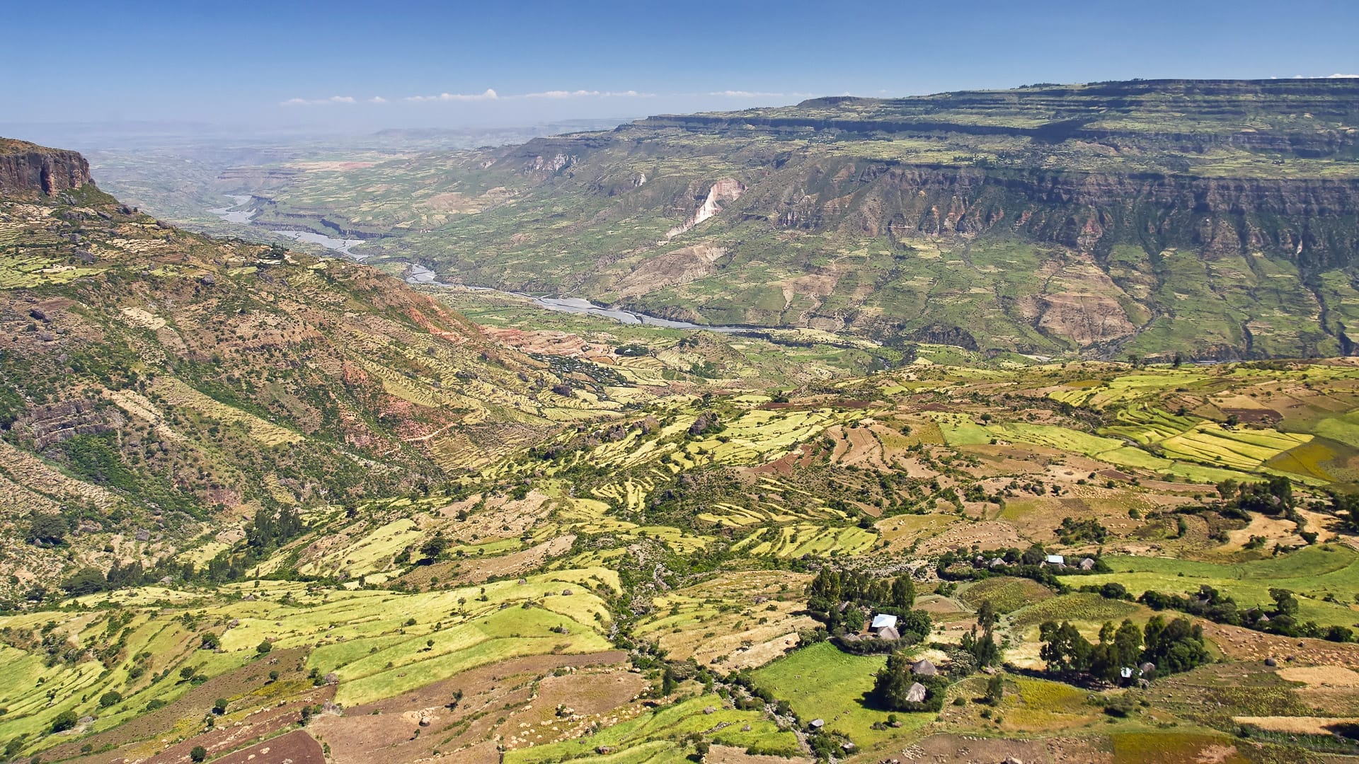 Aerial view of the Great Rift Valley