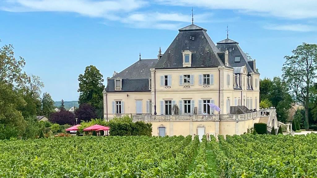Scenic countryside view at La Cueillette, Burgundy, France