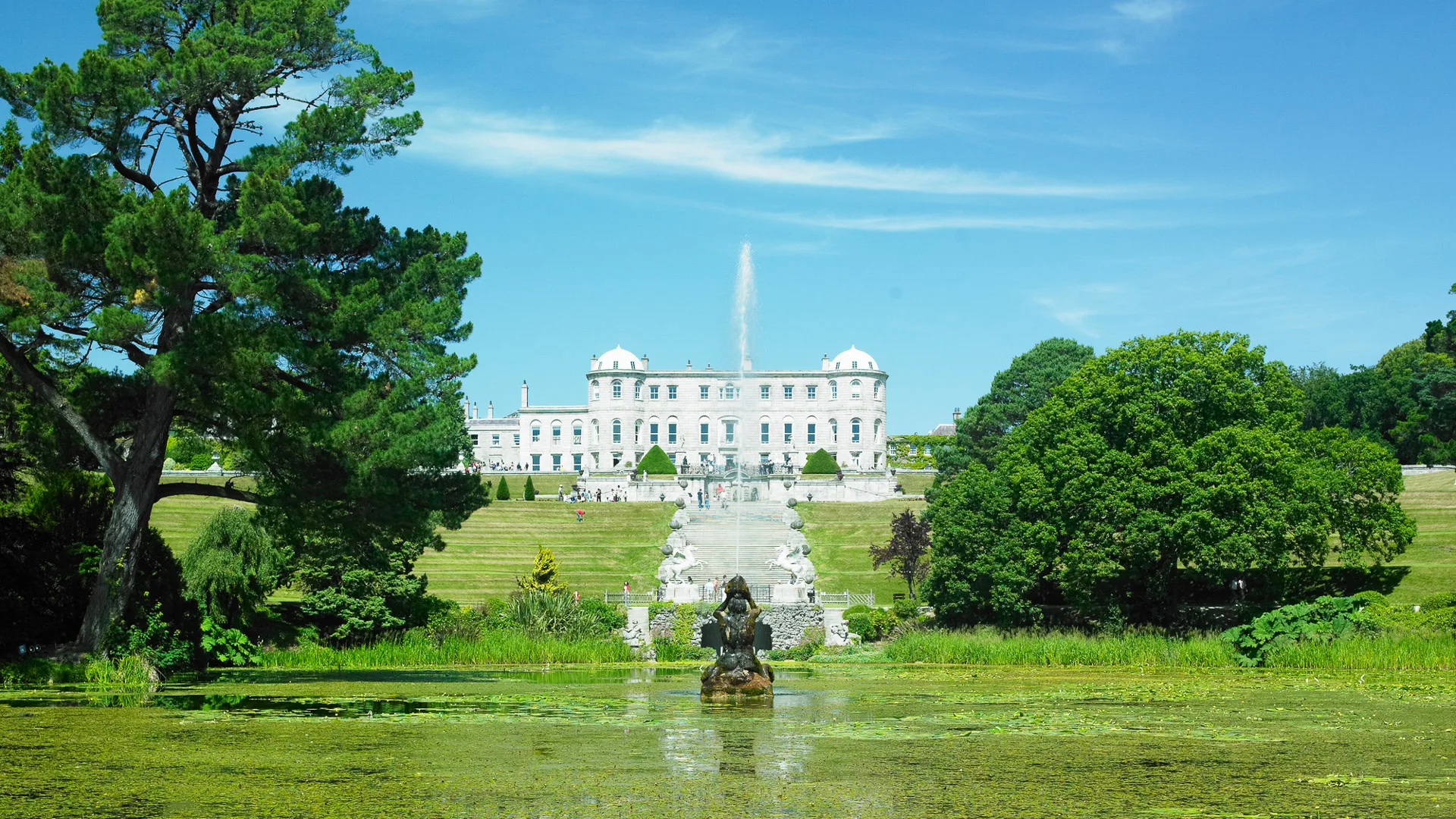 Powerscourt House and gardens, County Wicklow