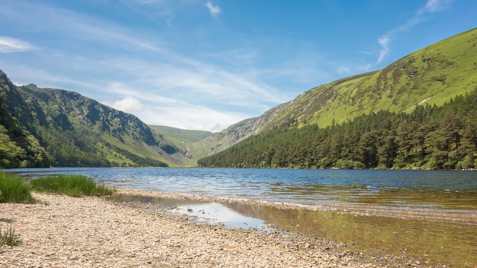 Gleandalough lake, Ireland