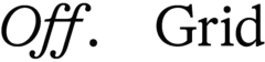 Off Grid Girona logo