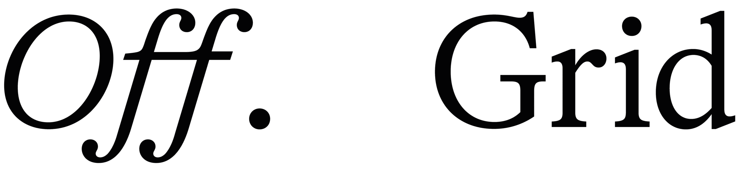 Off Grid Girona logo