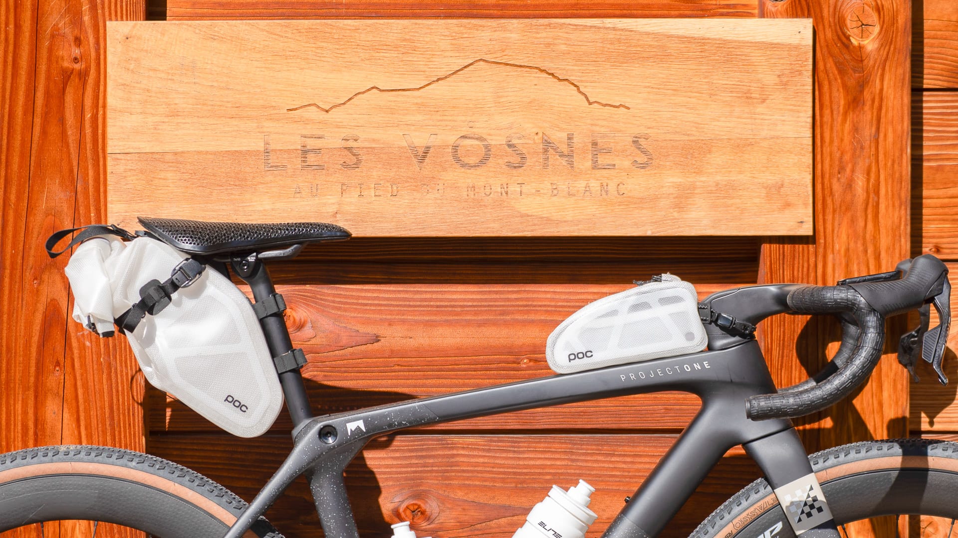 Chalet Les Vosnes with views of Mont Blanc for an Alps cycling holiday