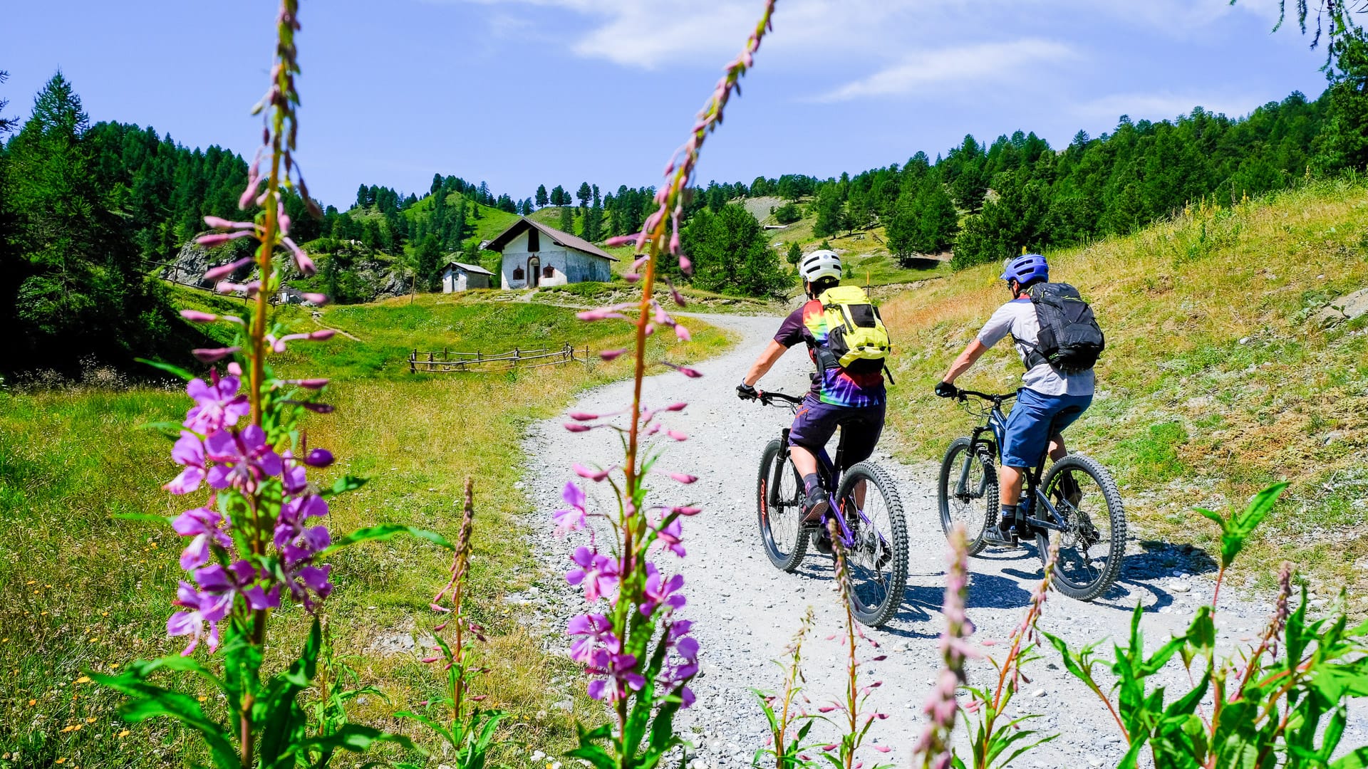Cycling in Cesana Torinese