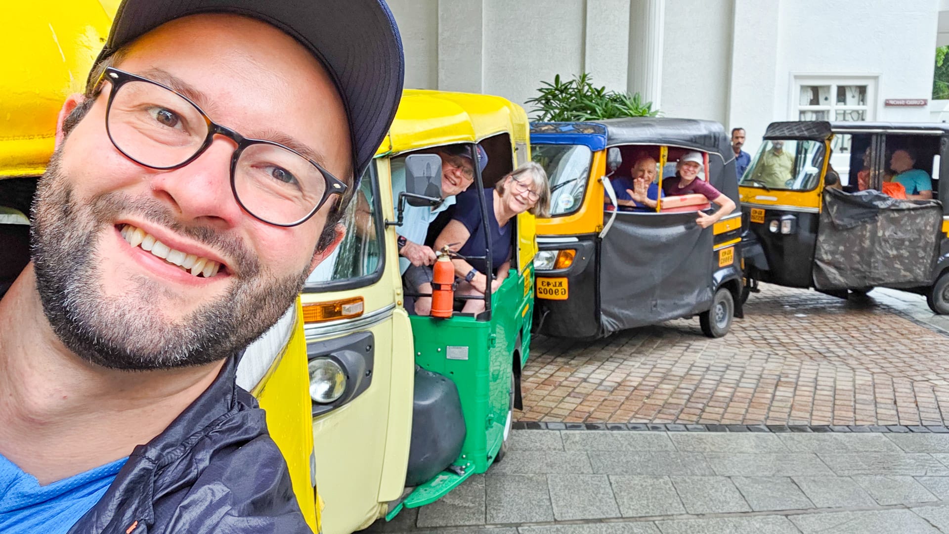 Tuk-tuk tour in Kochi, India