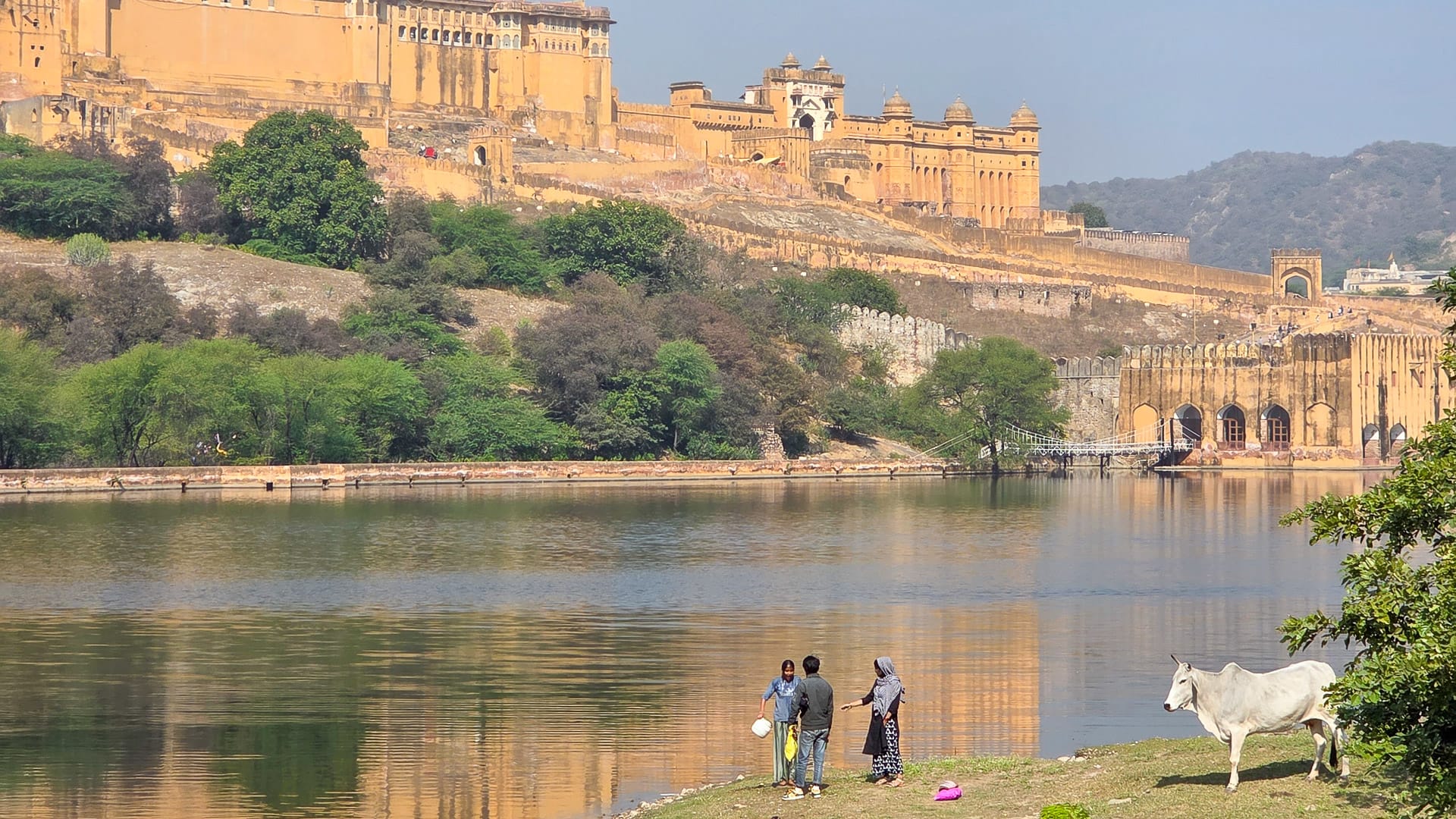 View from Amber Fort in Jaipur, India