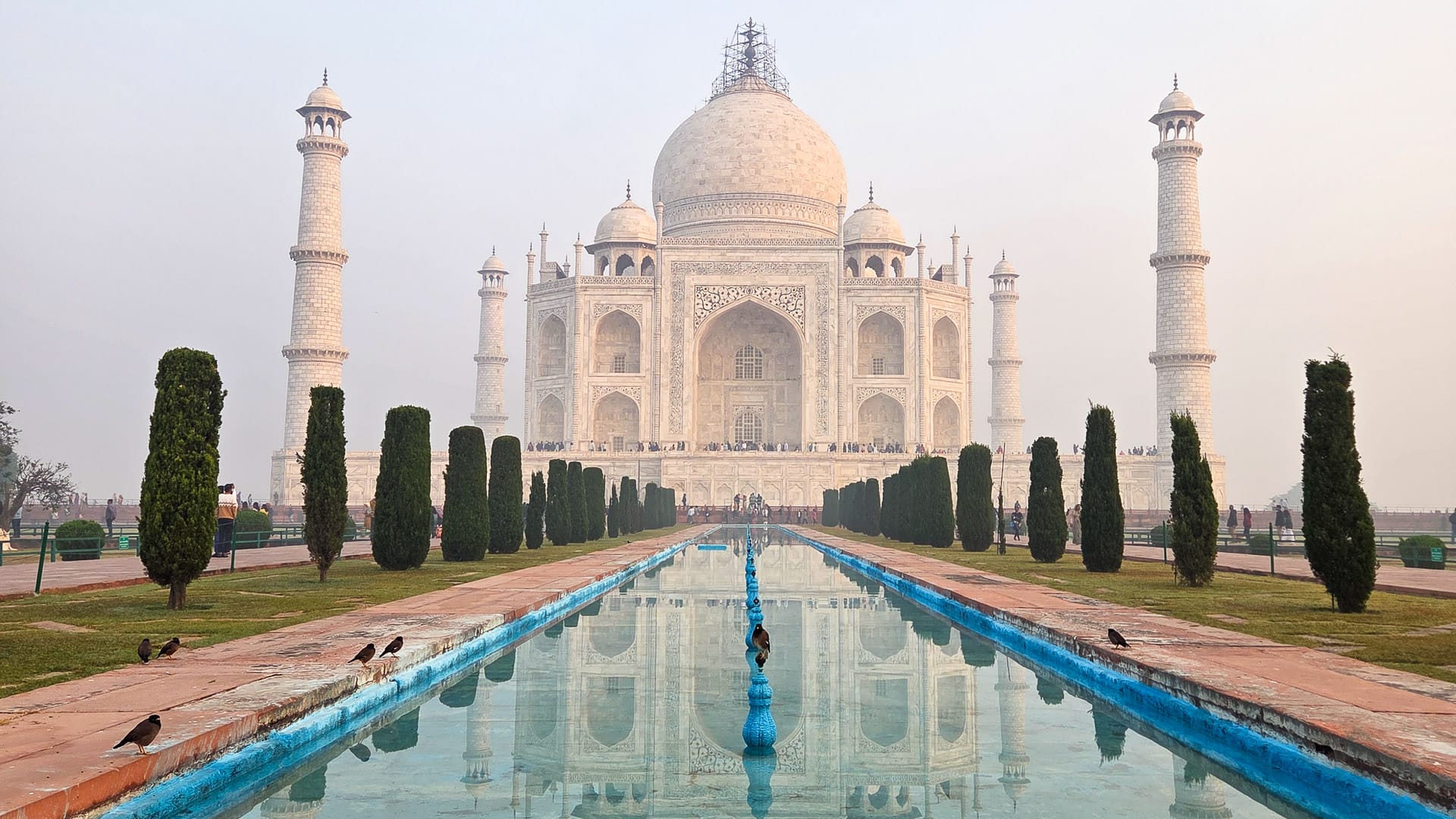 The Taj Mahal in Agra, India