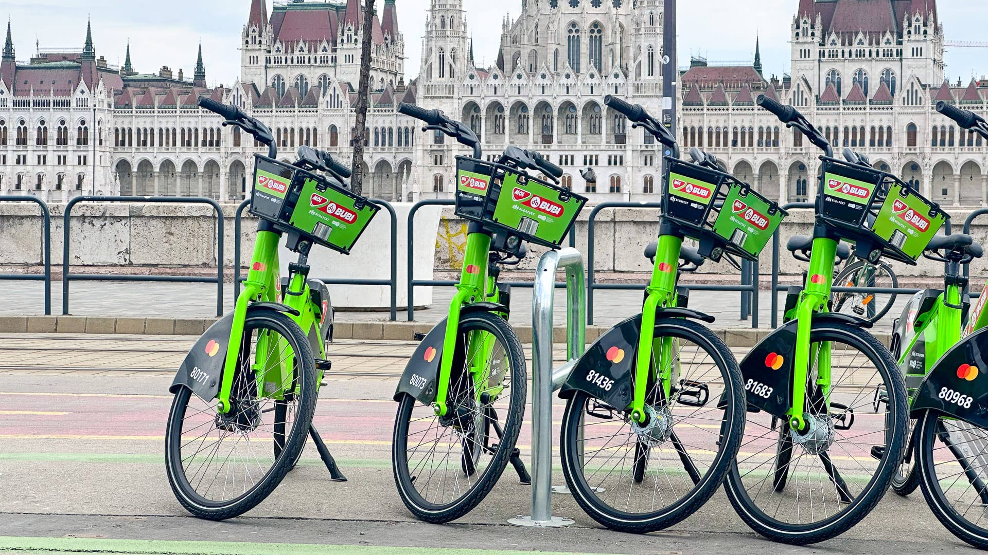Bubi bike from Budapest’s bike-sharing network