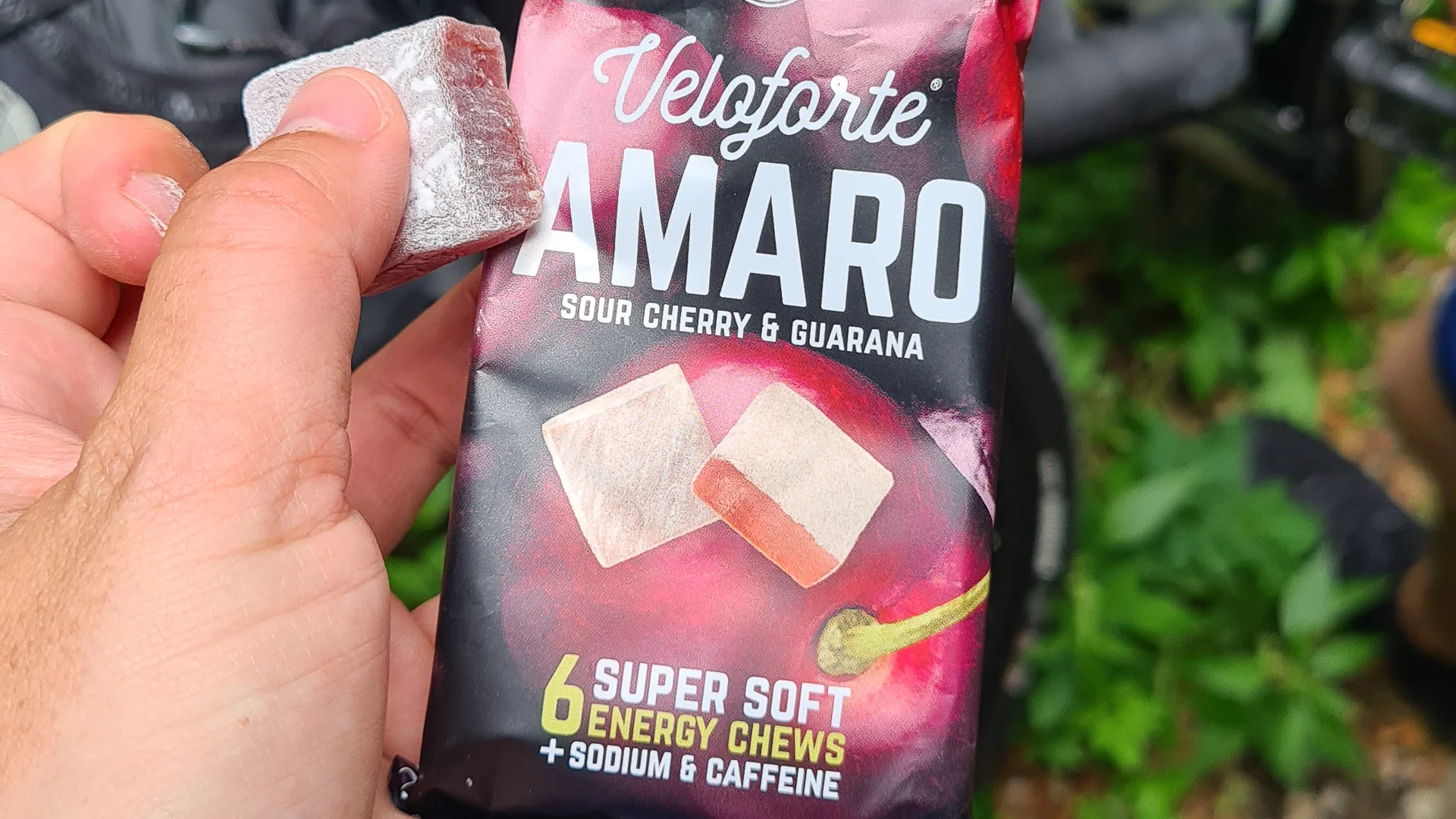 Veloforte energy chews for cyclists riding the Trans Dinarica route