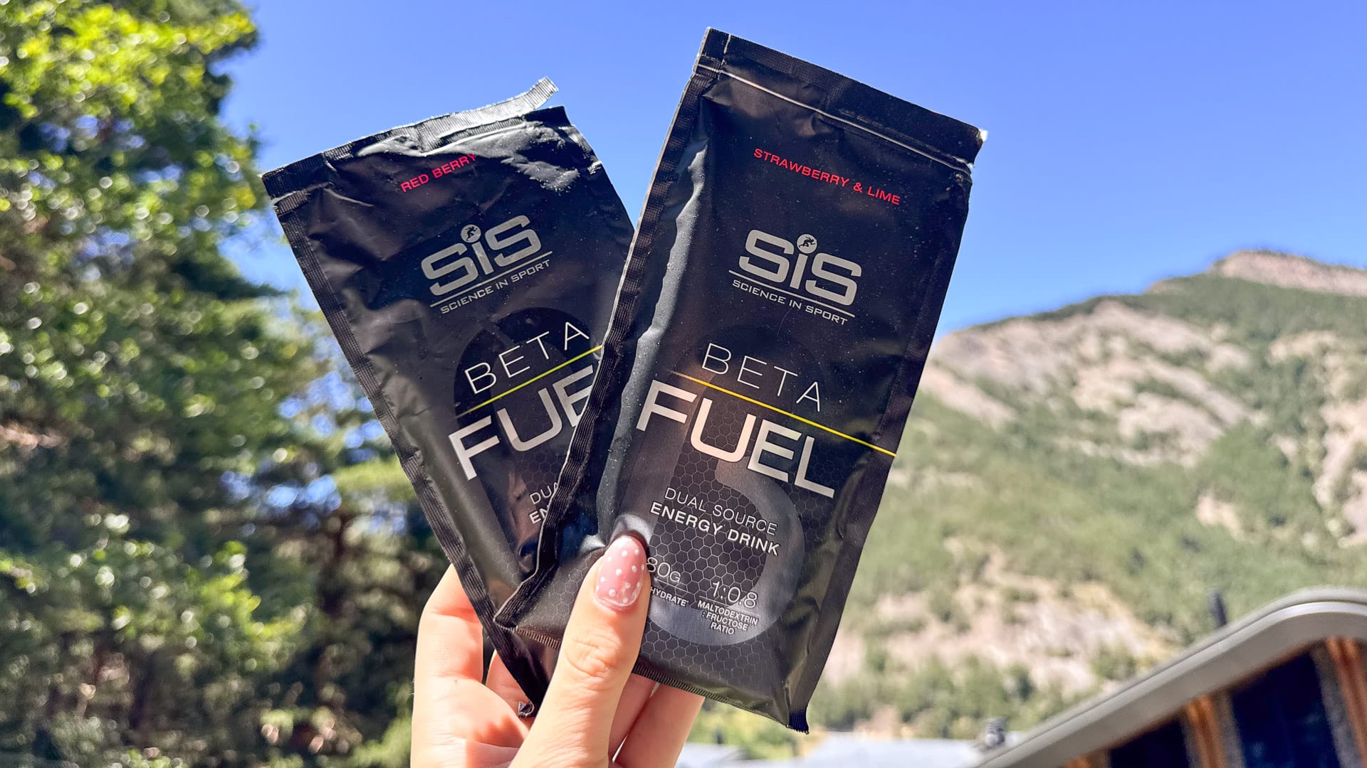 Beta Fuel dual source energy drink for cycling