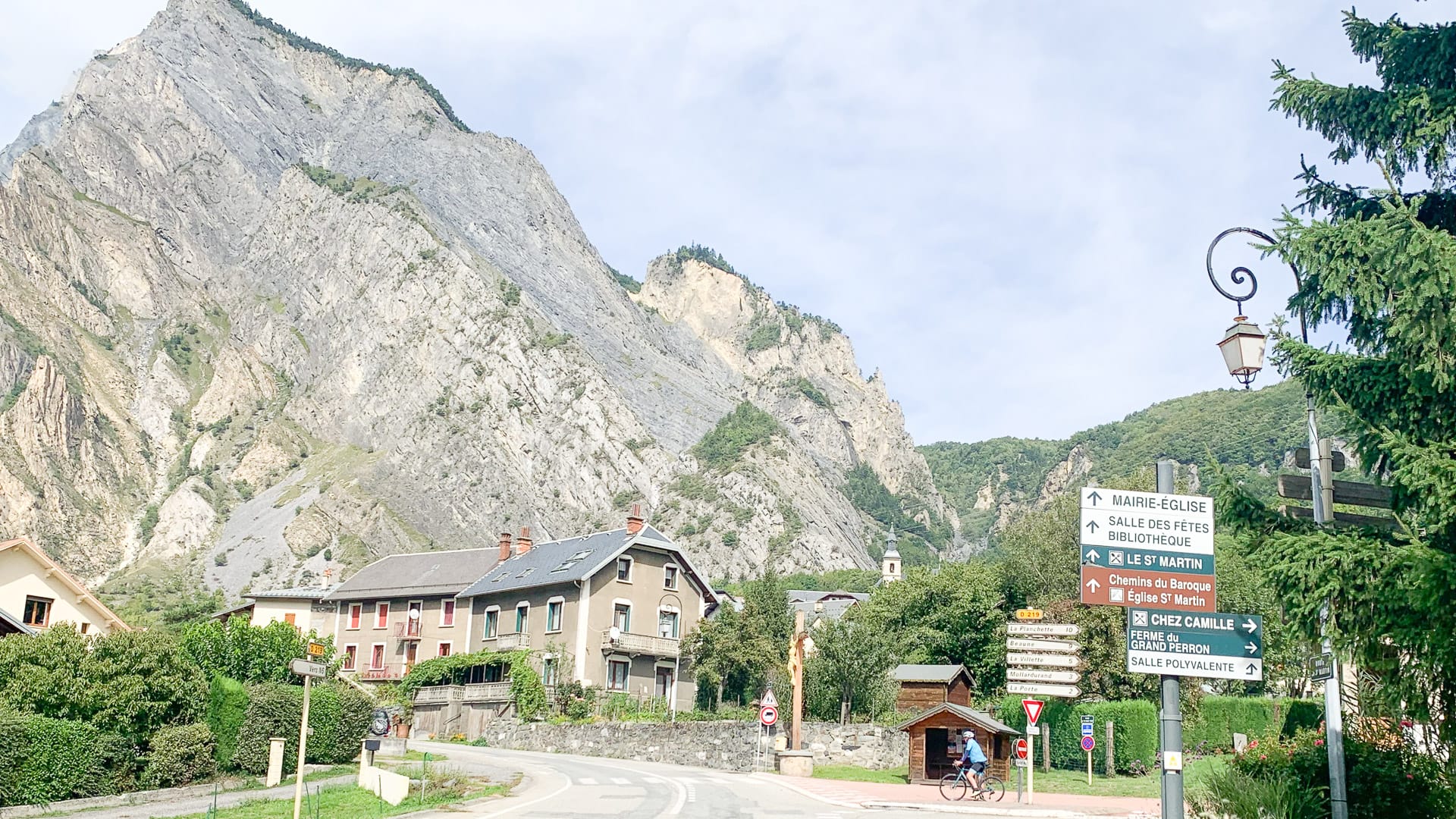 Cycling in the French Alps