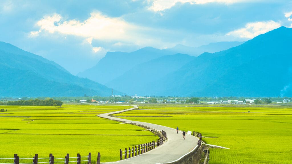 Heaven Road, Landscape of Chishang, Taitung