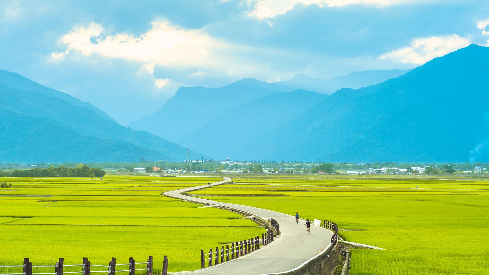 Heaven Road, Landscape of Chishang, Taitung