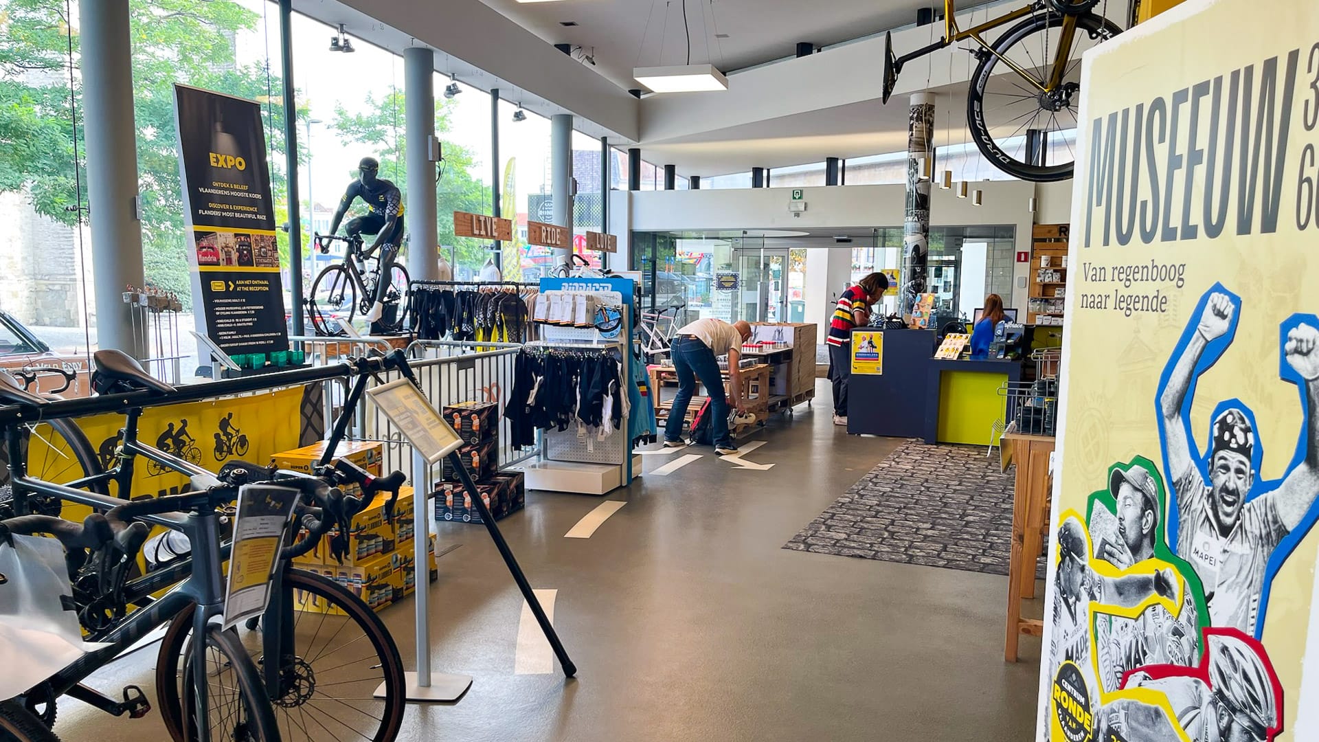 Centrum Ronde van Vlaanderen in Oudenaarde