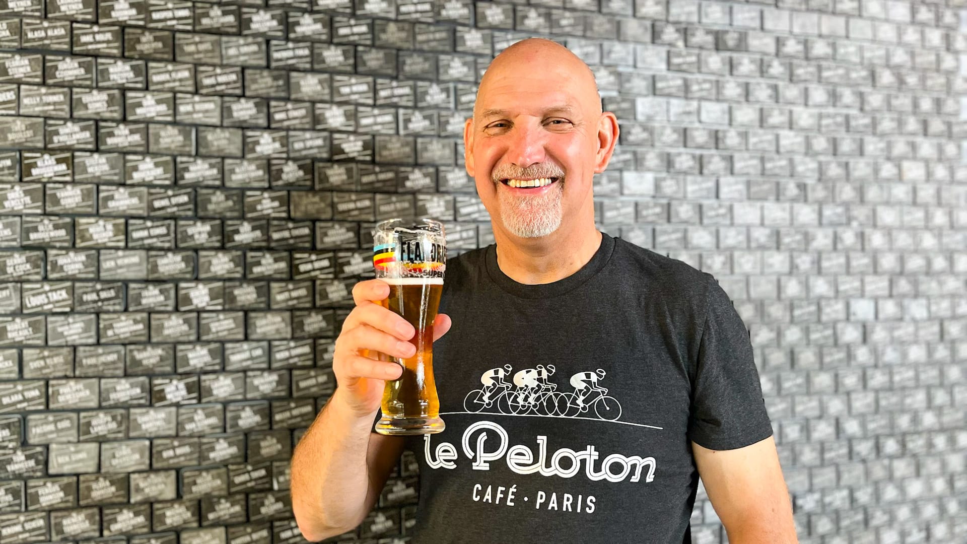 Free pint after completing the Flandrien Challenge